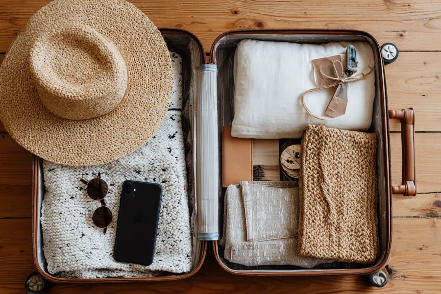 Packing light for stylish travel